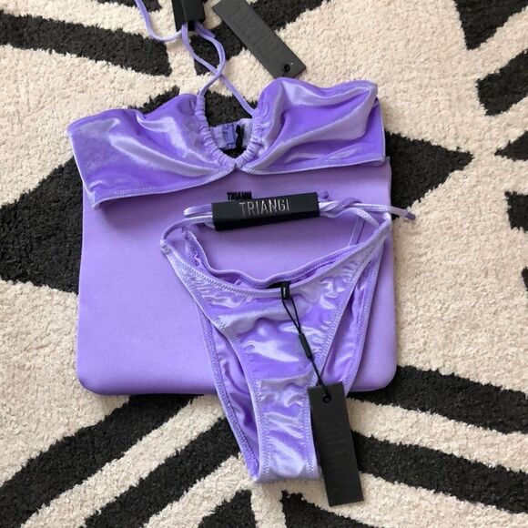 TRIANGL ASTER -ZIPPO VELVET W/ BAG NWT - Picture 2 of 5